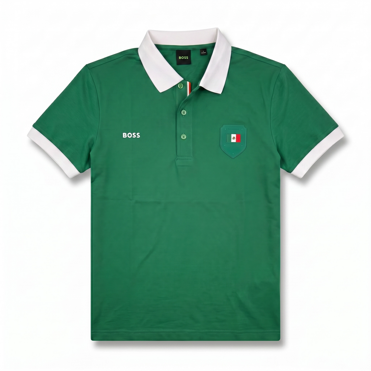 Playera Boss México Regular Fit Tipo Polo Talla XL