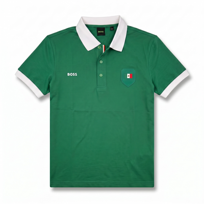 Playera Boss México Regular Fit Tipo Polo Talla L