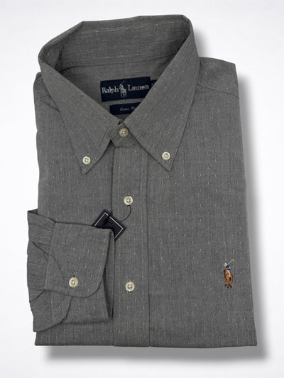 Camisa Polo Ralph Lauren Custom Fit Manga Larga Talla XL