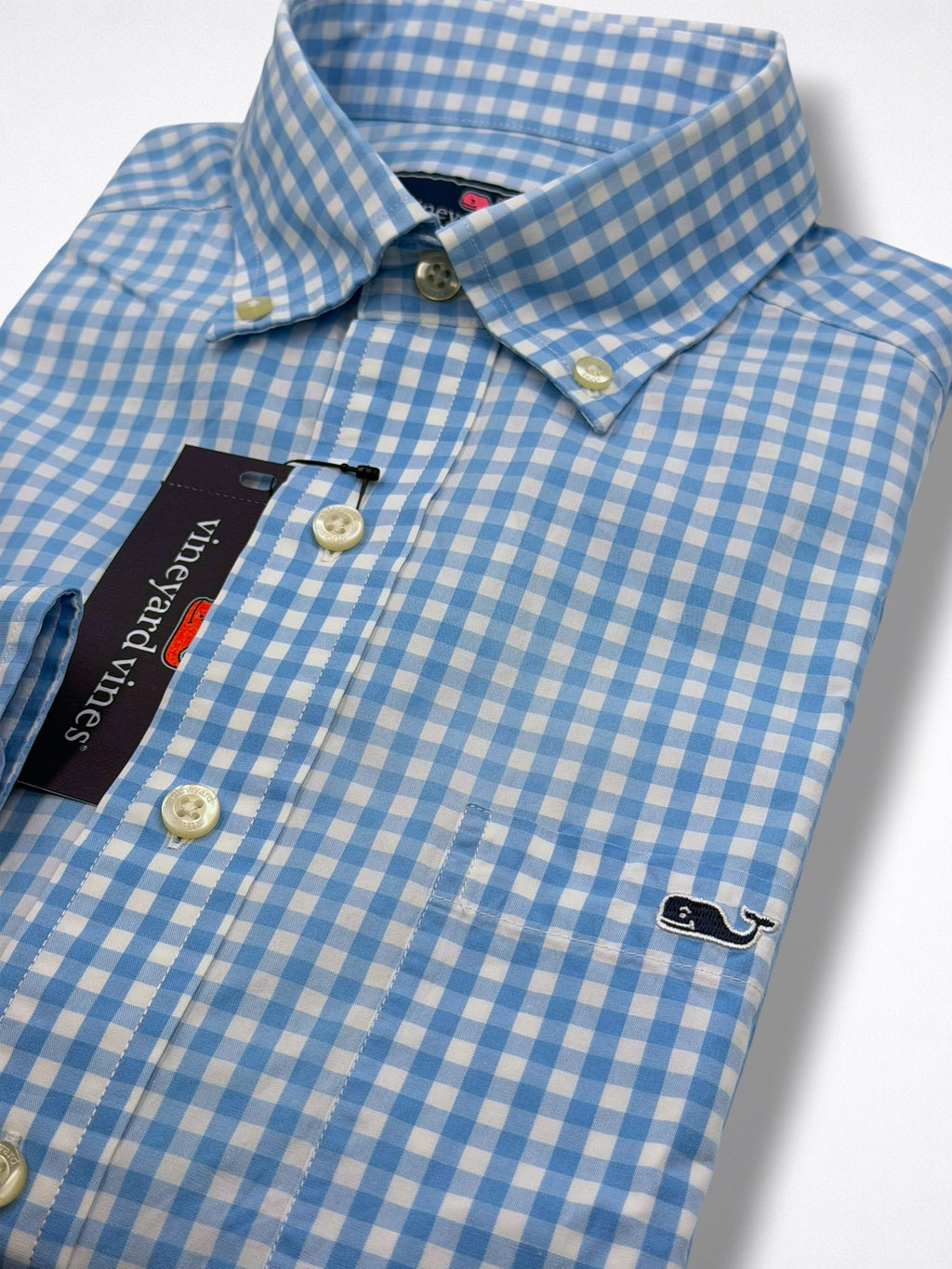 Camisa Vineyard Vines Classic Fit Manga Larga Talla S