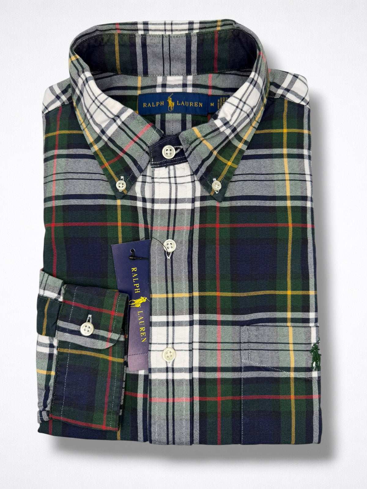 Camisa Polo Ralph Lauren Classic Fit Manga Larga Talla M