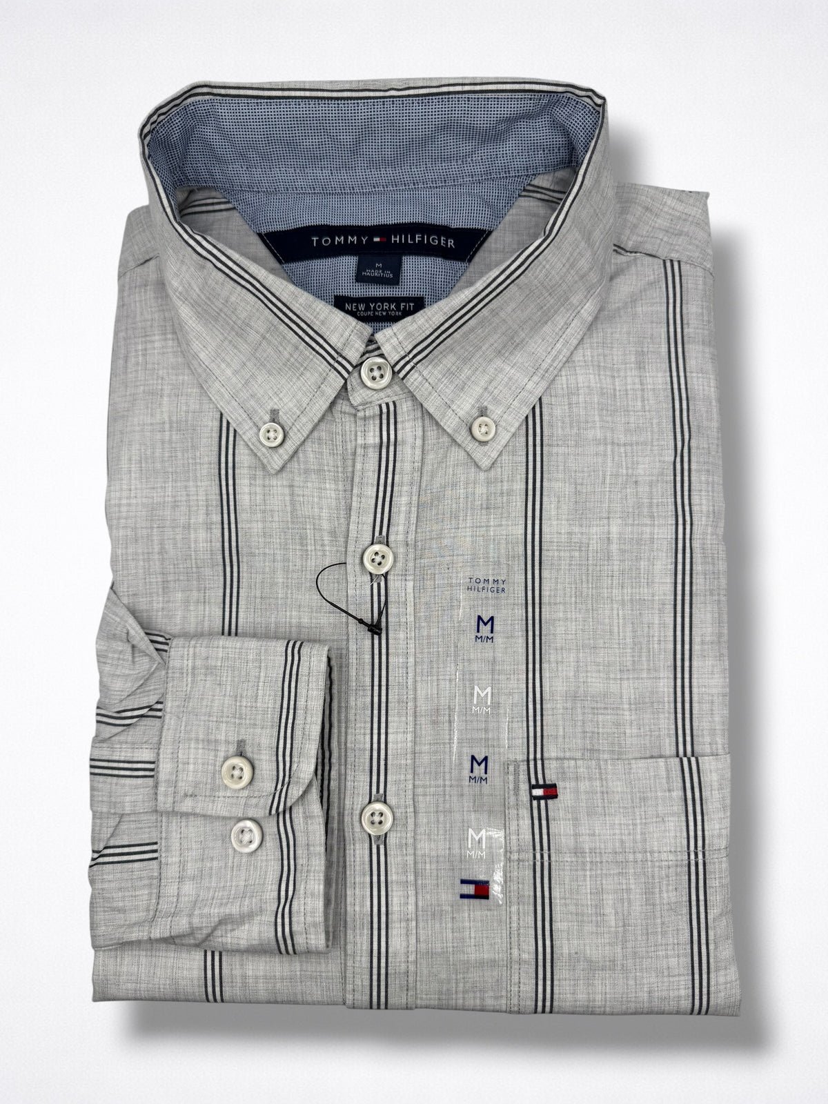 Camisa Tommy Hilfiger Classic Fit Manga Larga Talla M