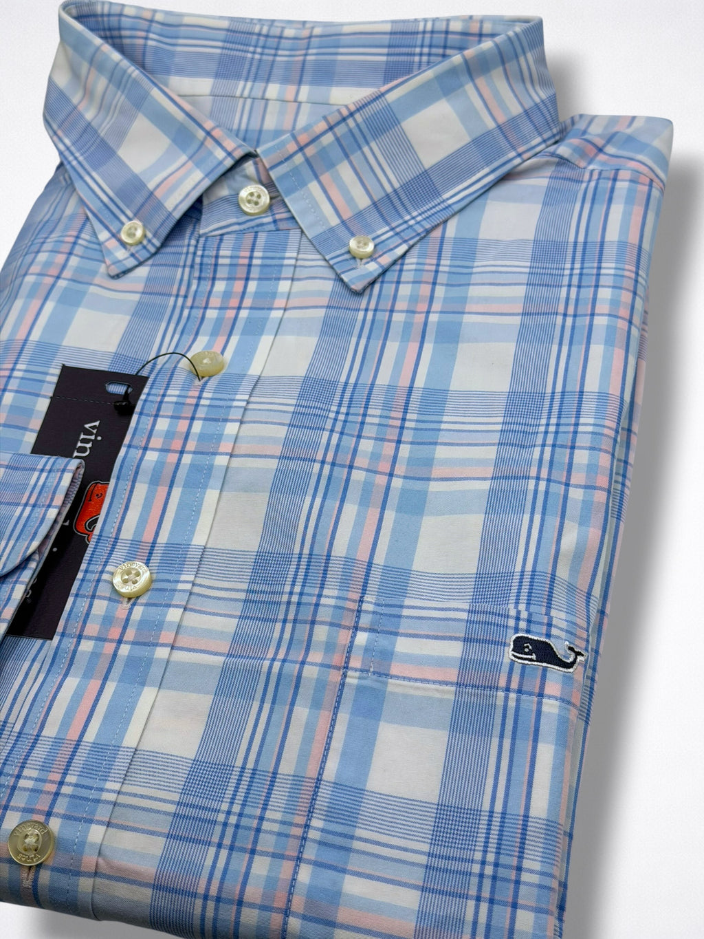 Camisa Vineyard Vines Classic Fit Manga Larga Talla XL