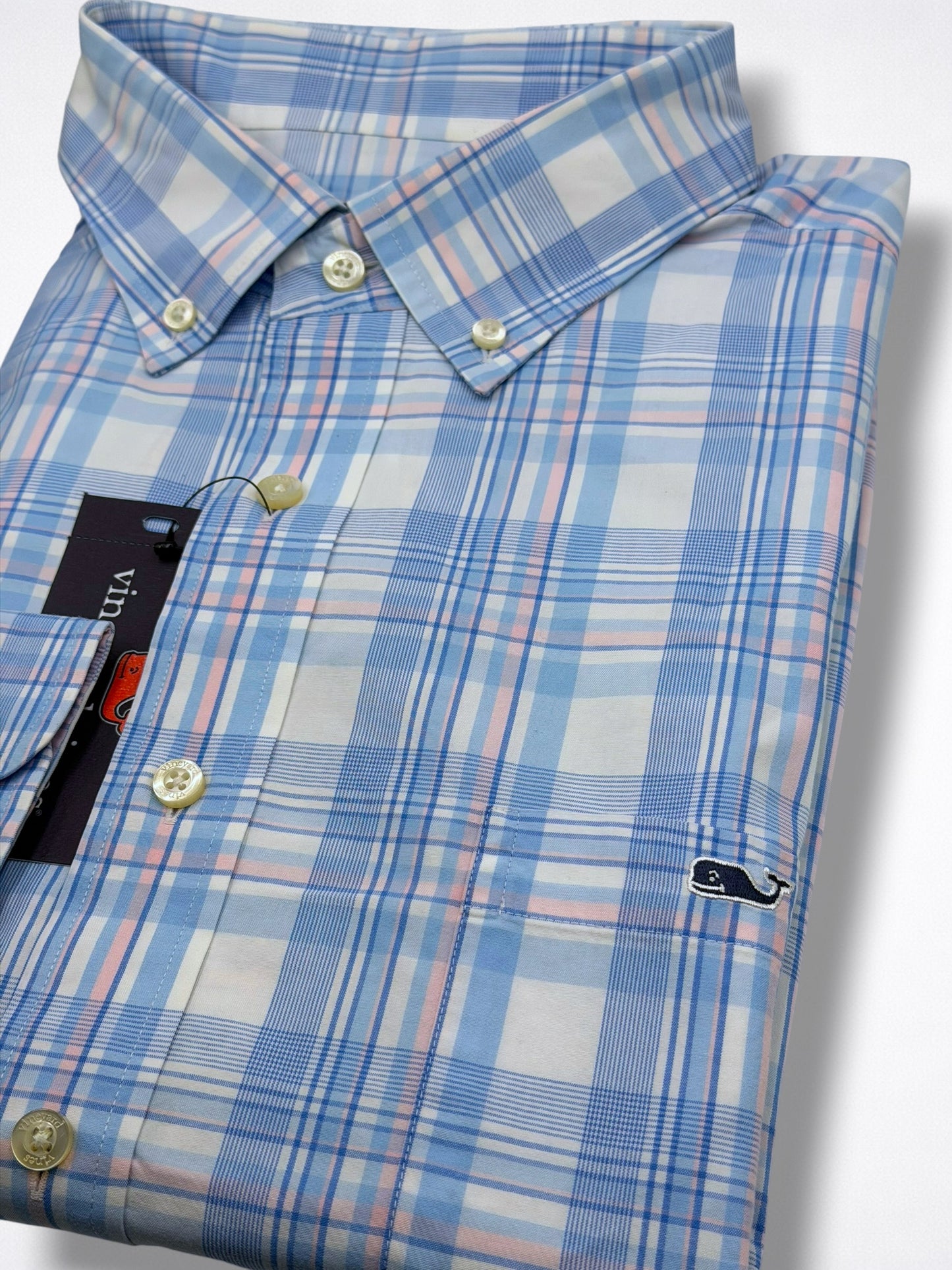 Camisa Vineyard Vines Classic Fit Manga Larga Talla XL