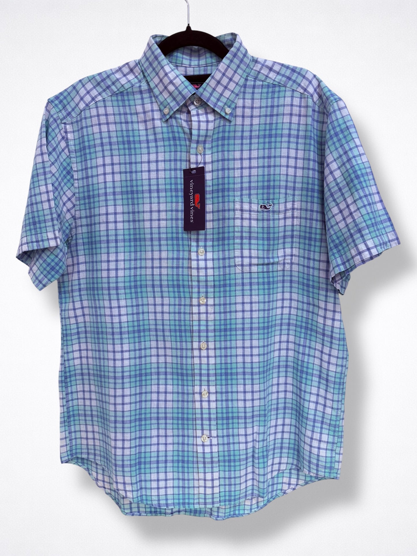 Camisa Vineyard Vines Classic Fit Manga Corta Talla M