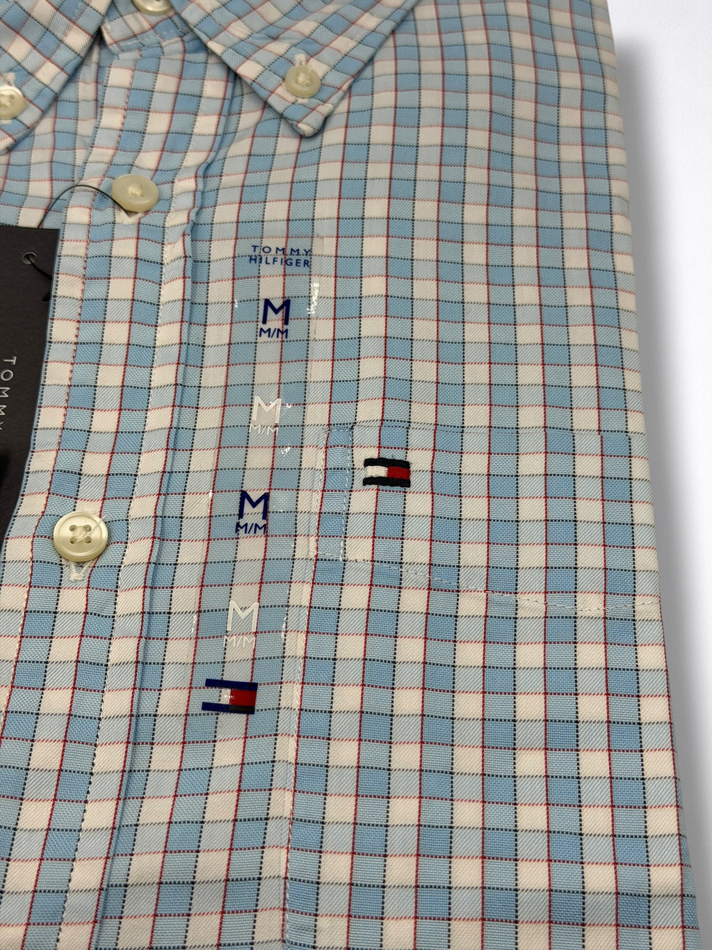 Camisa Tommy Hilfiger Classic Fit Manga Larga Talla M