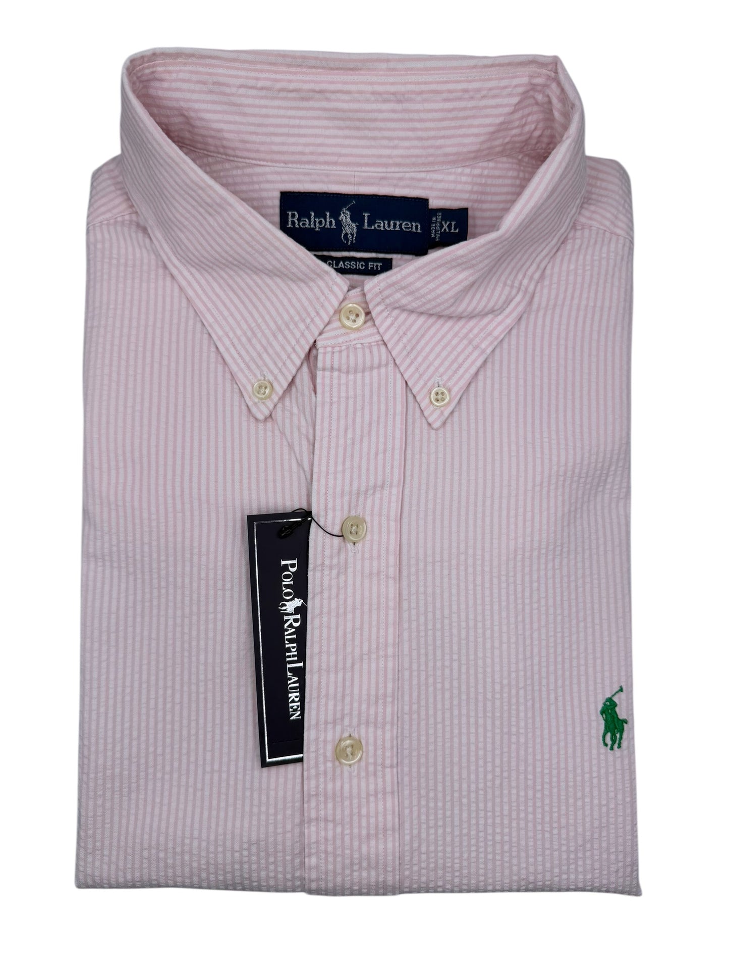 Camisa Polo Ralph Lauren Classic Fit Manga Corta Talla XL