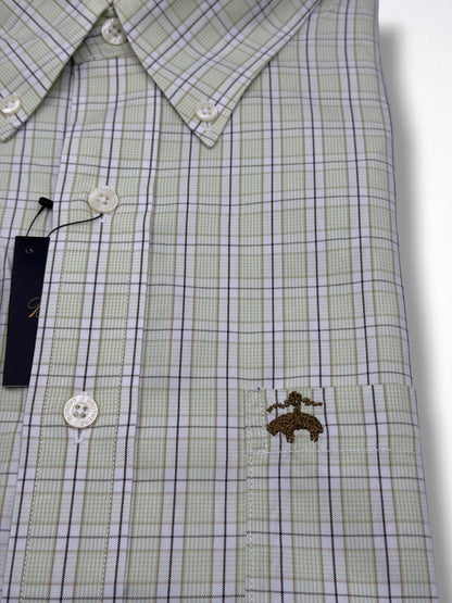 Camisa Brooks Brothers Classic Fit Manga Larga Talla XL