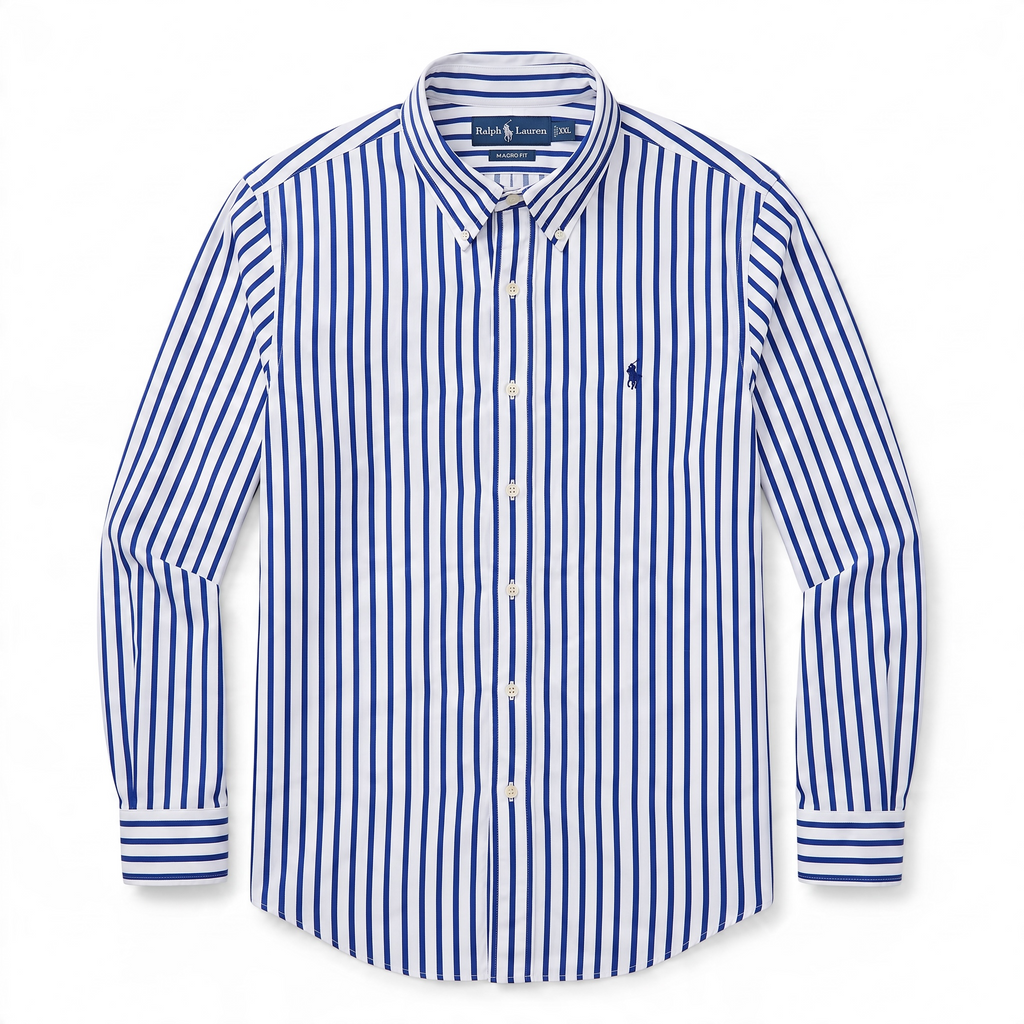 Camisa Polo Ralph Lauren Classic Fit manga larga talla XXL