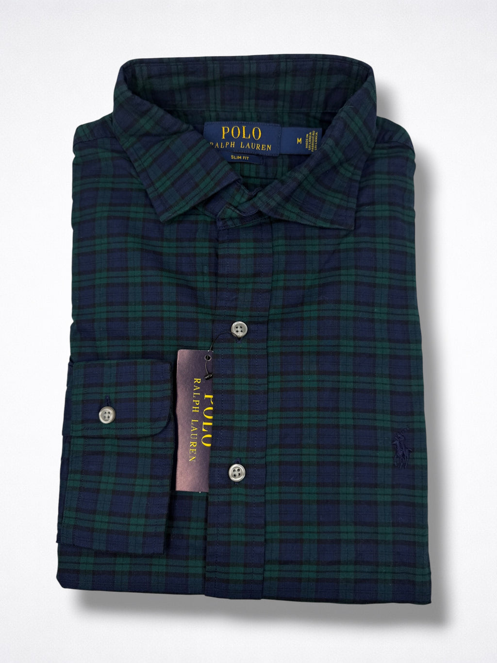 Camisa Polo Ralph Lauren Classic Fit manga larga talla S