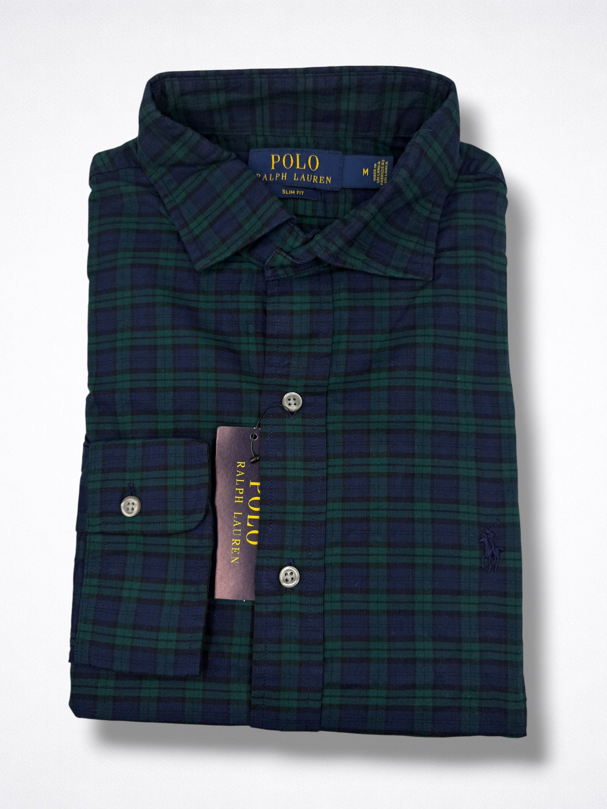 Camisa Polo Ralph Lauren Classic Fit manga larga talla S