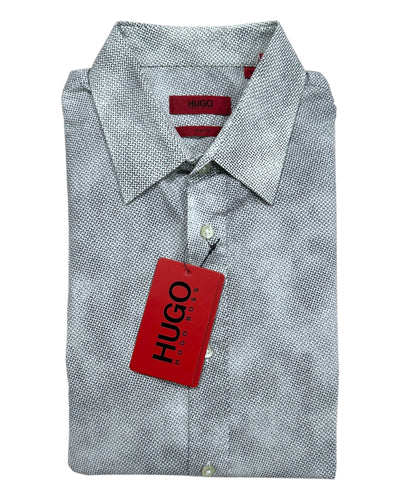 Camisa Hugo Custom Fit Manga Larga Talla S