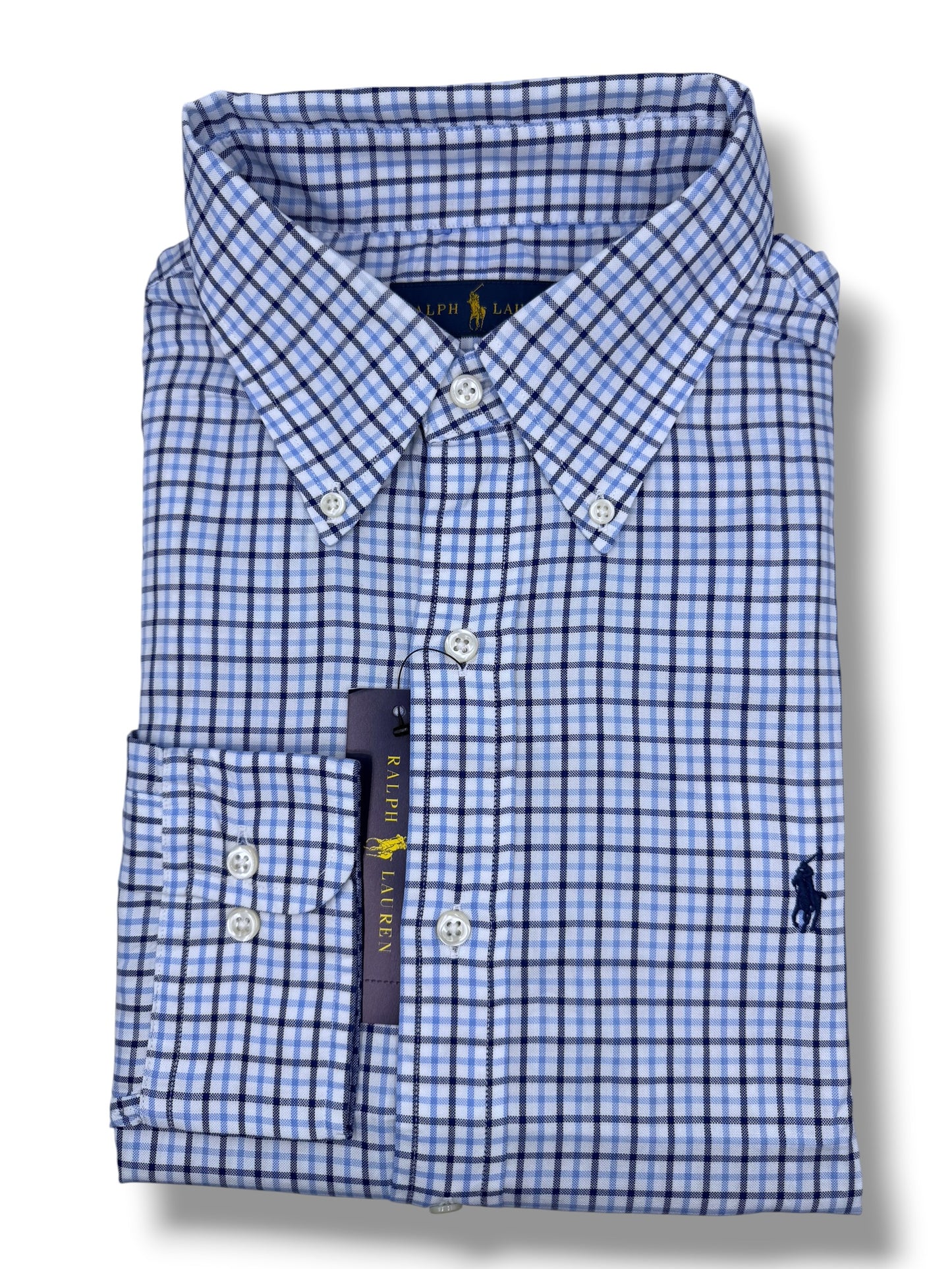 Camisa Polo Ralph Lauren Classic Fit Manga Larga Talla L