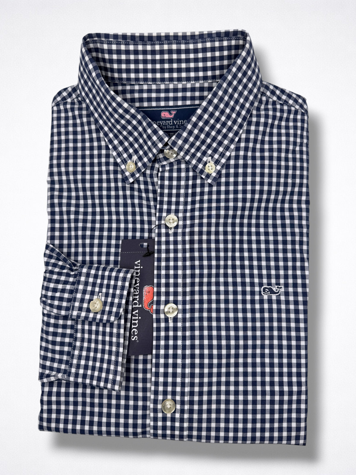 Camisa Vineyard Vines Classic Fit manga larga talla S