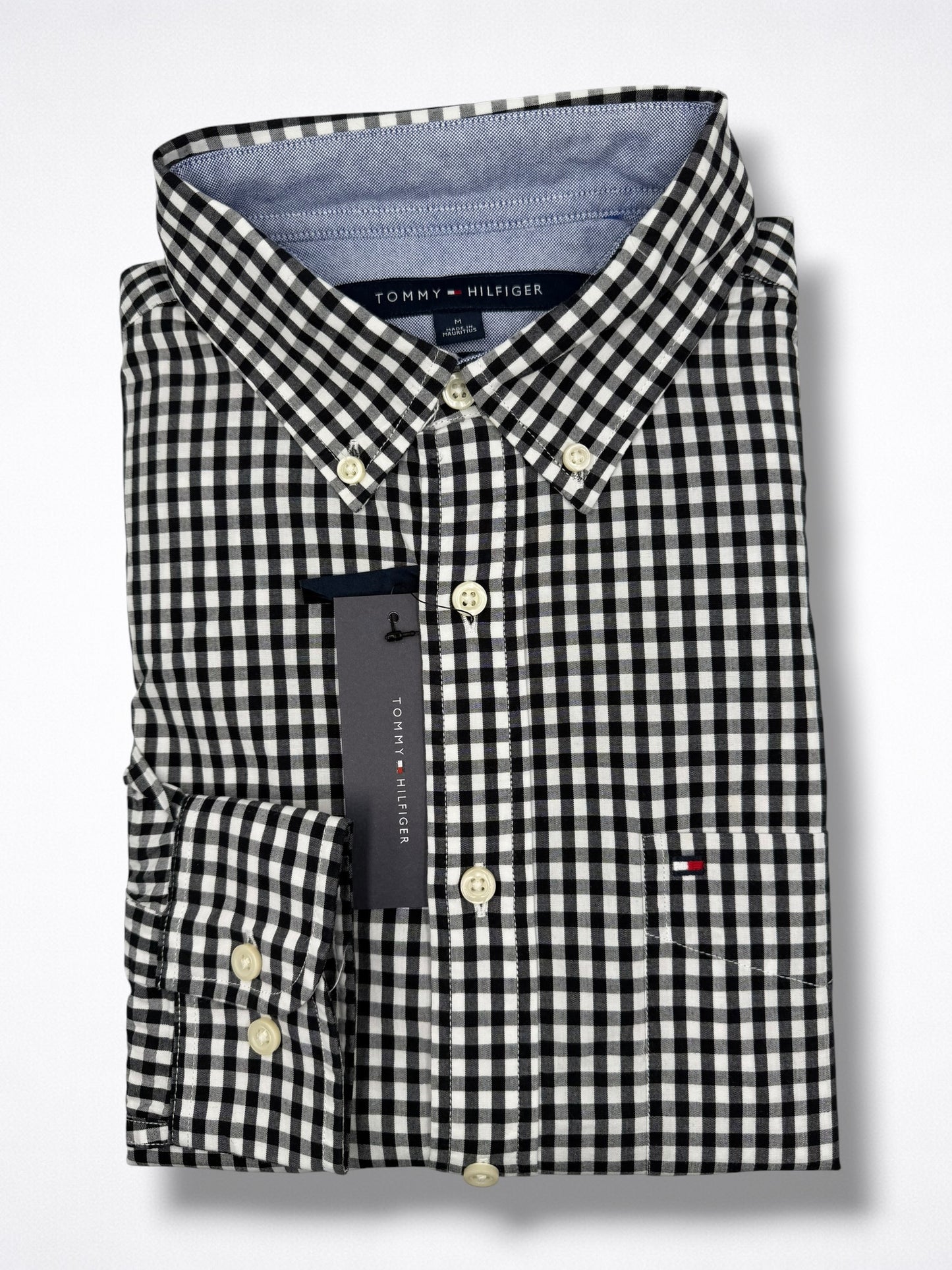 Camisa Tommy Hilfiger Classic Fit Manga Larga Talla M
