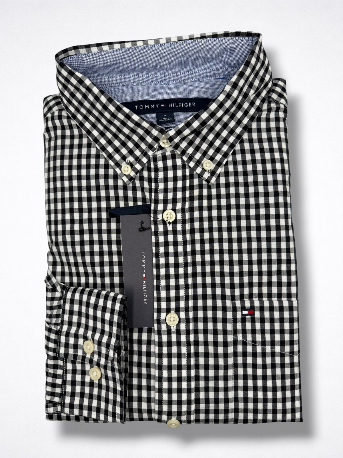 Camisa Tommy Hilfiger Classic Fit Manga Larga Talla M