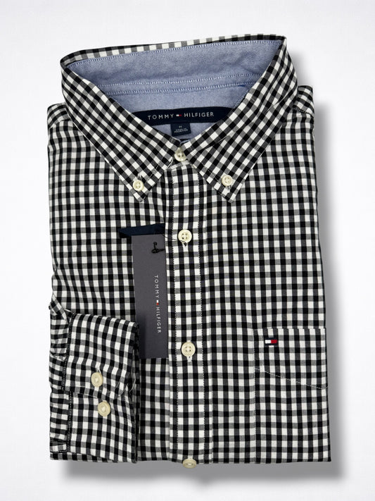 Camisa Tommy Hilfiger Classic Fit Manga Larga Talla M
