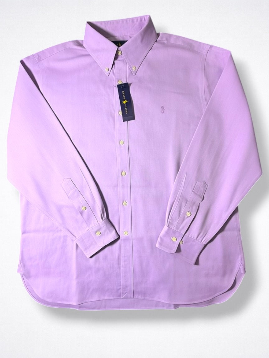 Camisa Polo Ralph Lauren Classic Fit 17 1/2 Manga Larga 34/35 Talla XL