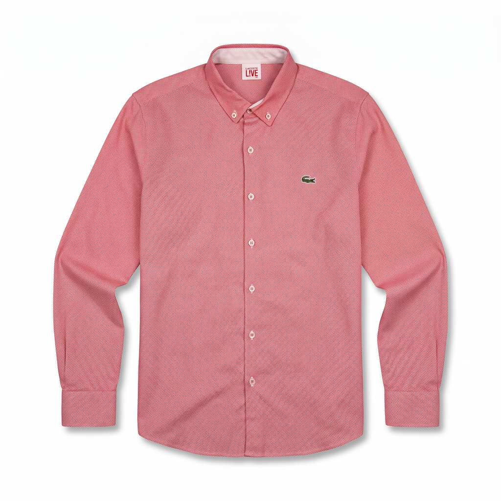 Camisa Lacoste Classic Fit manga larga talla M