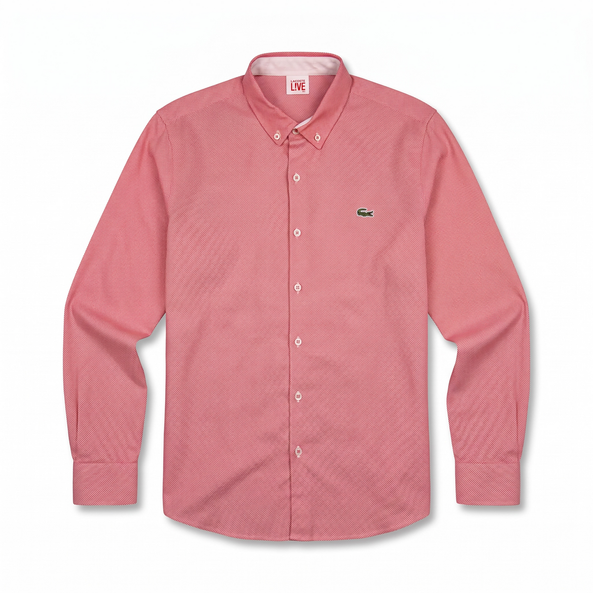 Camisa Lacoste Classic Fit manga larga talla M