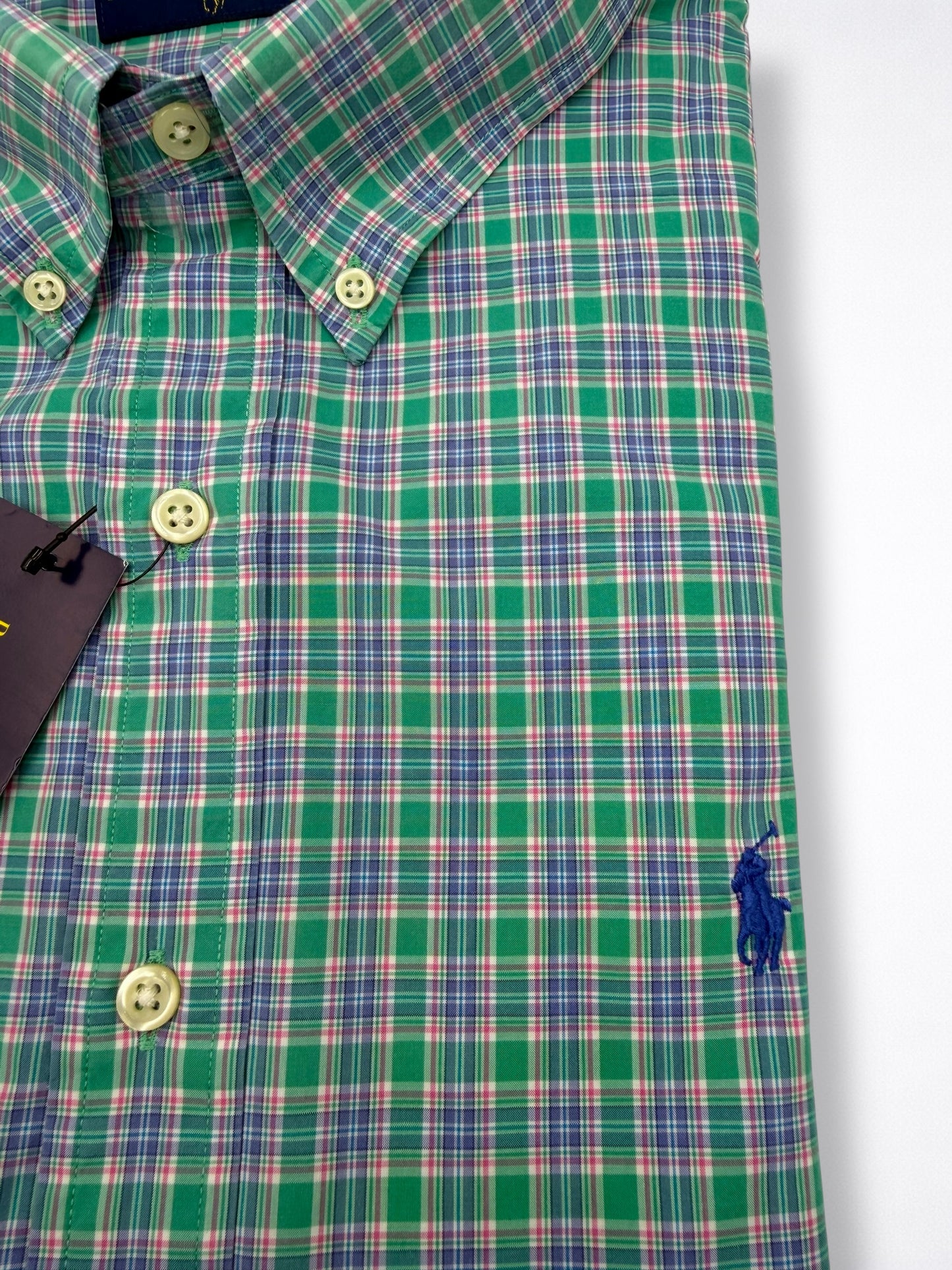 Camisa Polo Ralph Lauren Classic Fit Manga Larga Talla XL