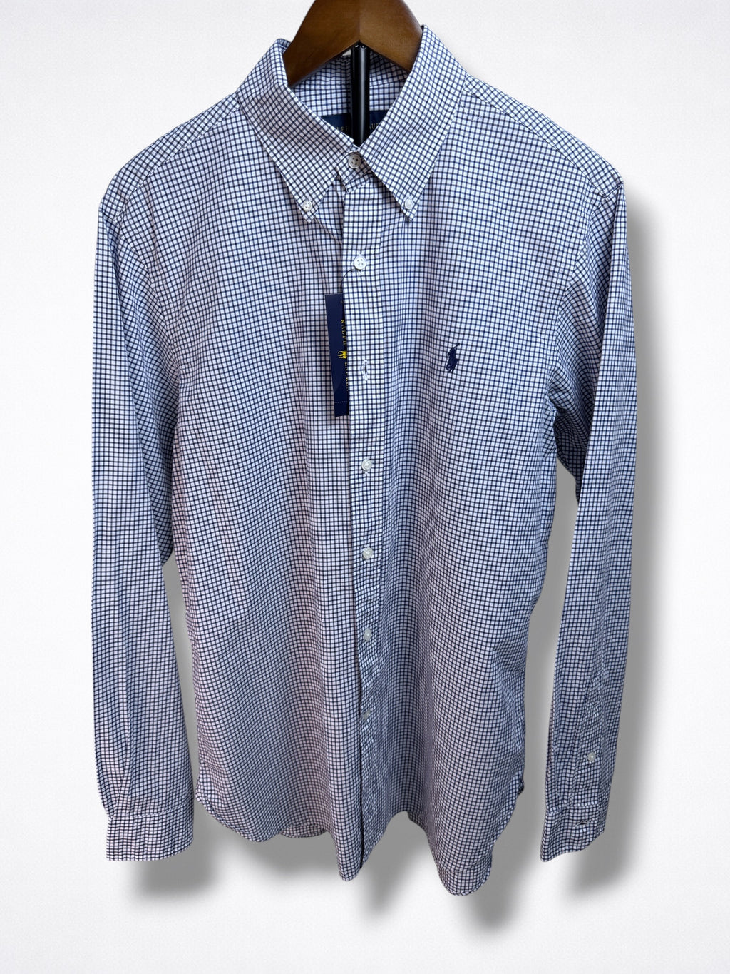 Camisa Polo Ralph Lauren Classic Fit Manga Larga Talla L