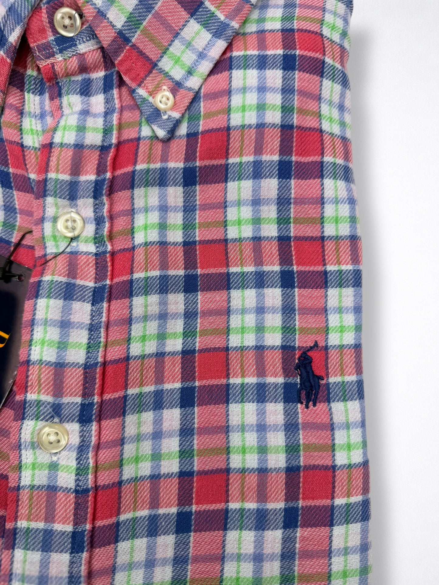 Camisa Polo Ralph Lauren Classic Fit Manga Larga Talla M