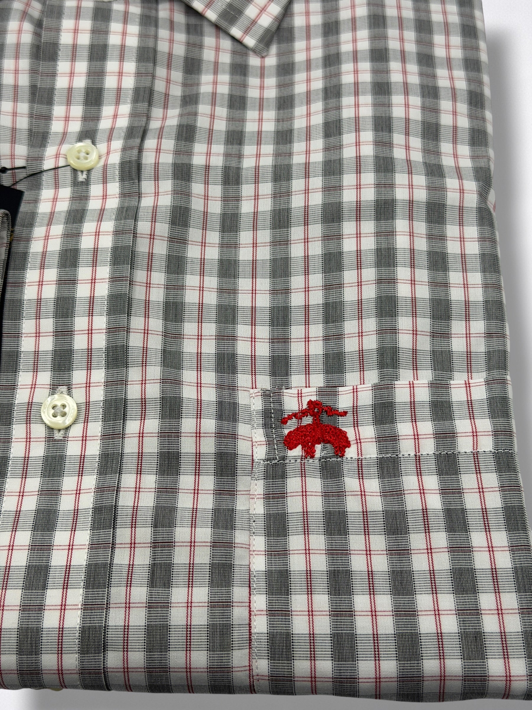 Camisa Brooks Brothers Classic Fit Manga Larga Talla L