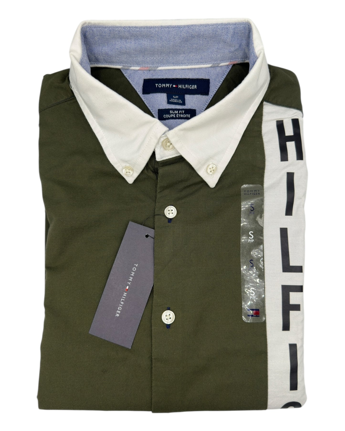 Camisa Tommy Hilfiger Classic Fit Manga Larga Talla XS