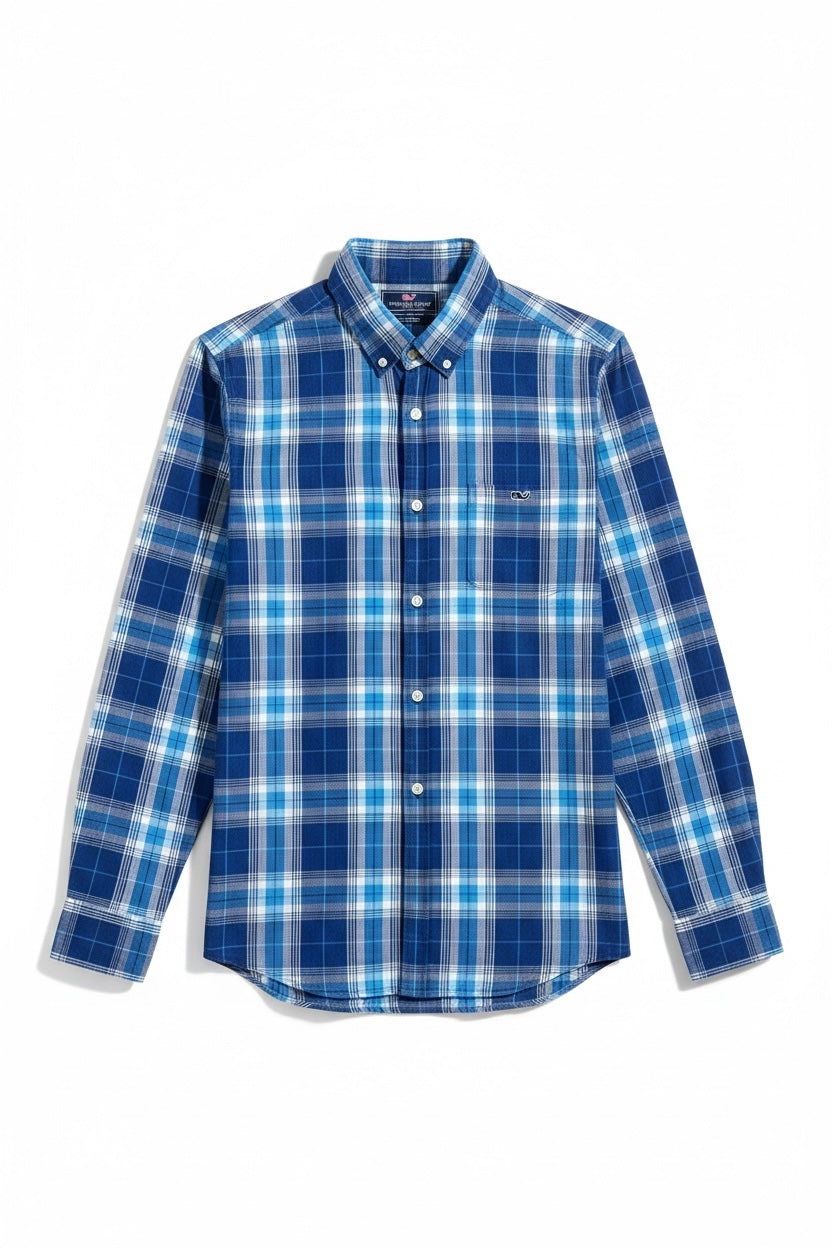 Camisa Vineyard Vines Classic Fit Manga Larga Talla XS