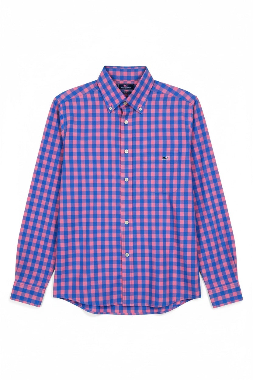 Camisa Vineyard Vines Classic Fit Manga Larga Talla XS