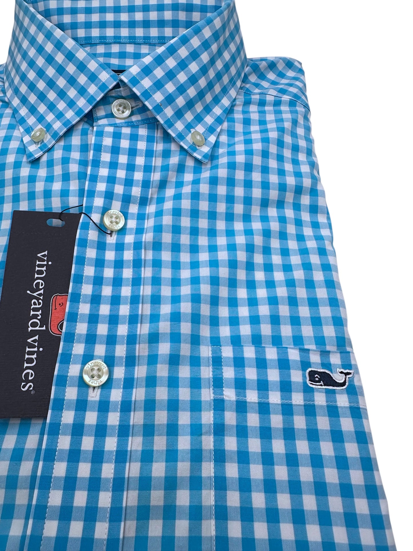 Camisa Vineyard Vines Classic Fit Manga Larga Talla S