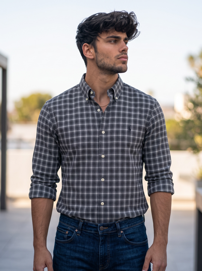 Camisa Polo Ralph Lauren Classic Fit Manga Larga Talla XXL