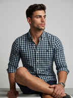 Camisa Brooks Brothers Classic Fit Manga Larga Talla M