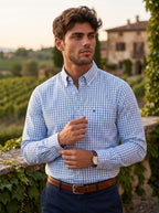Camisa Tommy Hilfiger Classic Fit Manga Larga Talla M