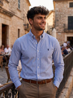 Camisa Polo Ralph Lauren Classic Fit Manga Larga Talla XL