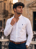 Camisa Polo Ralph Lauren Classic Fit Manga Larga Talla L