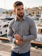 Camisa Tommy Hilfiger Classic Fit Manga Larga Talla M