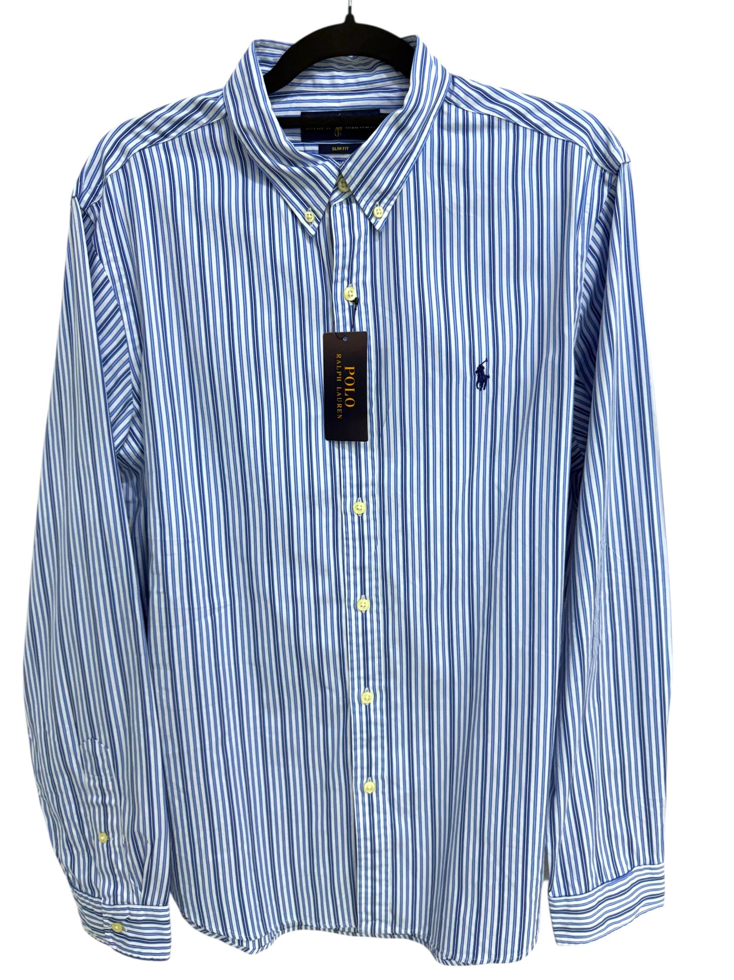 Camisa Polo Ralph Lauren Classic Fit Manga Larga Talla M