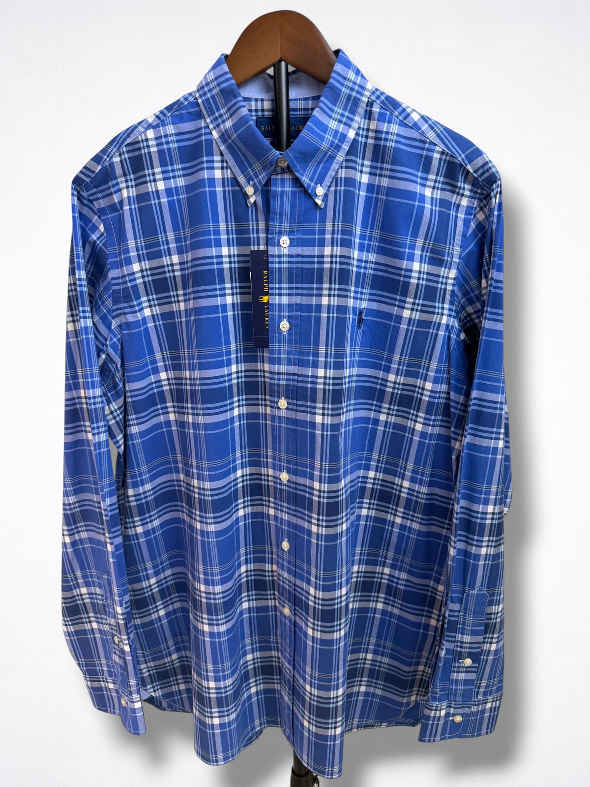 Camisa Polo Ralph Lauren Classic Fit Manga Larga Talla L