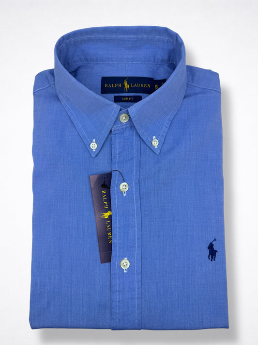Camisa Polo Ralph Lauren Slim Fit Manga Larga Talla S