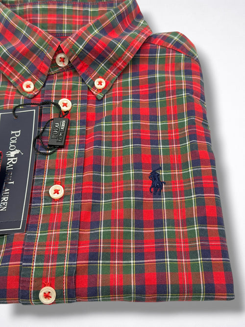 Camisa Polo Ralph Lauren Classic Fit manga larga talla 4 niño
