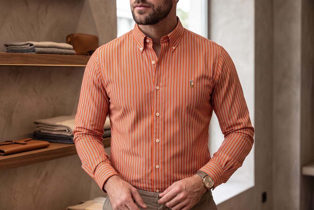 Camisa Polo Ralph Lauren Classic Fit manga larga talla XXL