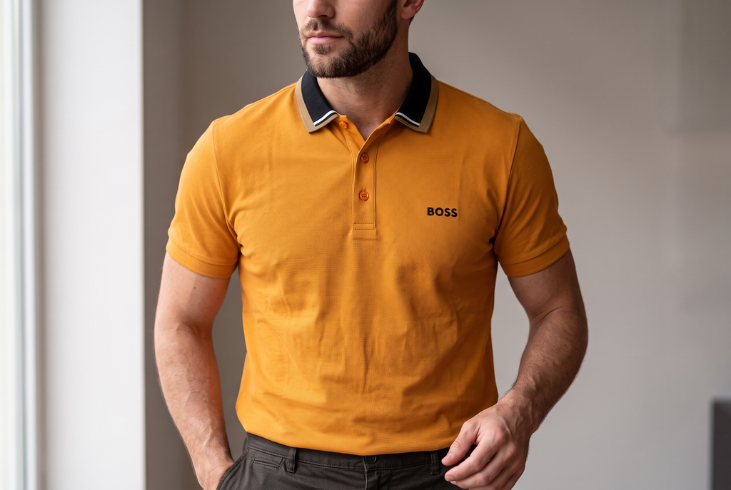 Playera Boss Classic Fit Tipo Polo Talla L