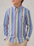 Camisa Polo Ralph Lauren Classic Fit manga larga talla 5 niño
