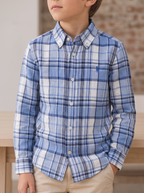 Camisa Polo Ralph Lauren Classic Fit manga larga talla 5 niño