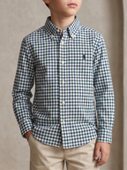 Camisa Polo Ralph Lauren Classic Fit manga larga talla 5 niño