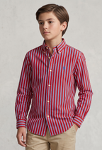Camisa Polo Ralph Lauren Classic Fit manga larga talla 7 niño