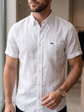 Camisa Lacoste Classic Fit manga corta talla M