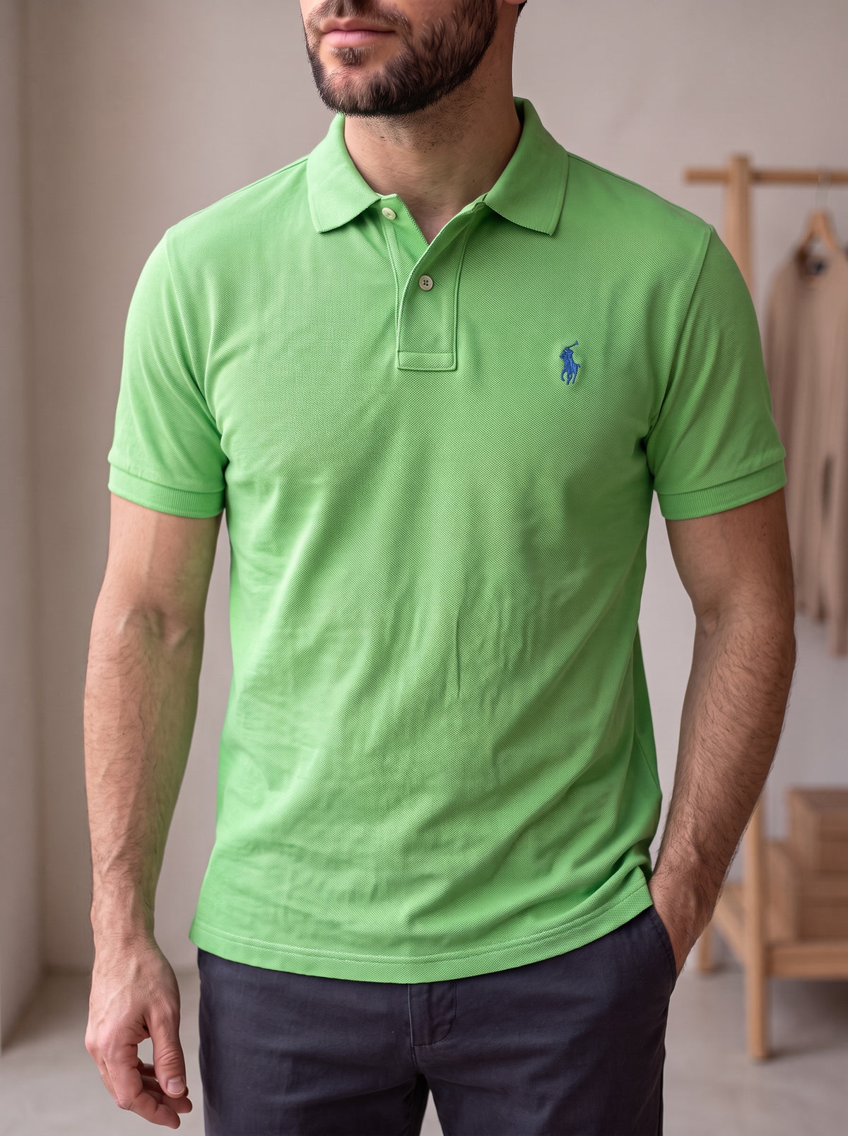 Playera Polo Ralph Lauren Classic Fit Tipo Polo Talla S